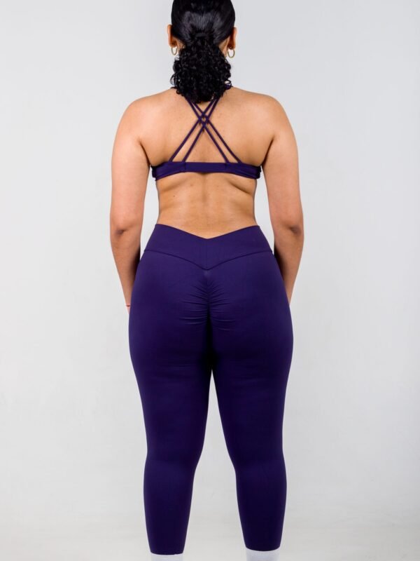 Magpie V Front Scrunch - Navy - Image 2