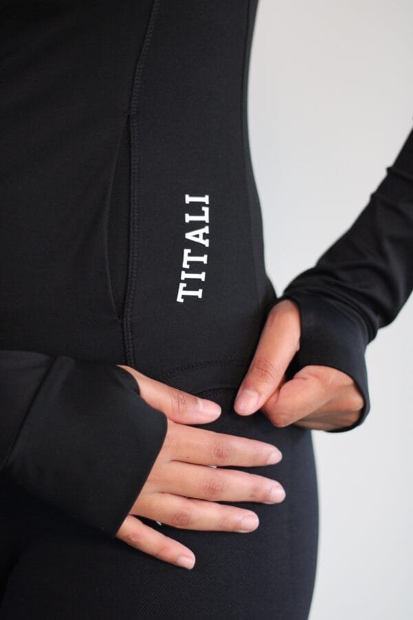 Orithya zip-up curve jacket - Image 2