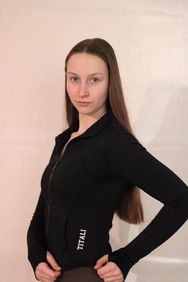 Orithya zip-up curve jacket - Image 4