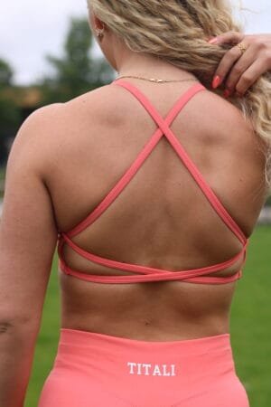 Double-Strapped Sports Bra – Sunset Moth Collection